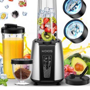 KOIOS Smoothie Blender, Max 1000w Personal Blender